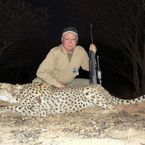 Hunting Cheetah in Namibia with Ozondjahe Hunting Safaris