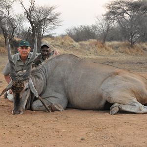 Hunting Cape Eland in Namibia