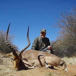 Hunting Impala in Namibia