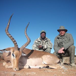 Hunting Impala in Namibia