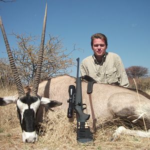 Hunting Gemsbok in Namibia