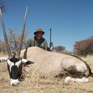 Hunting Gemsbok in Namibia