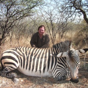 Hunting Hartmann's Mountain Zebra in Namibia