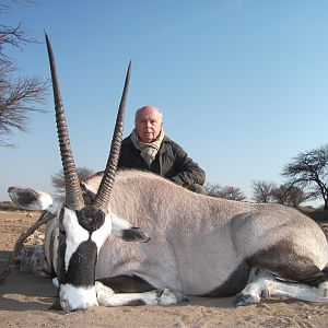 Hunting Gemsbok in Namibia