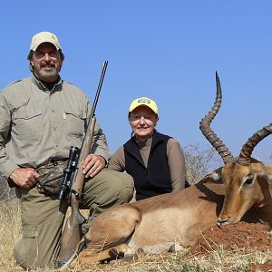 Hunting Impala in Namibia