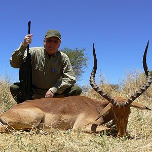 Hunting Impala in Namibia