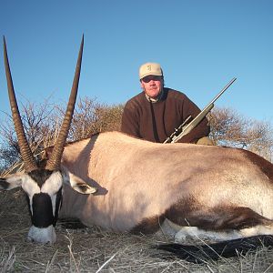 Hunting Gemsbok in Namibia