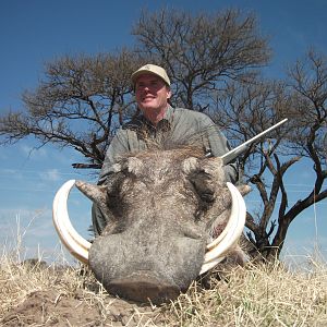 Hunting Warthog in Namibia