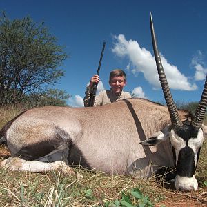 Hunting Gemsbok in Namibia