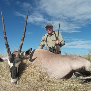 Hunting Gemsbok in Namibia