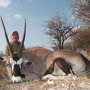 Hunting Gemsbok in Namibia