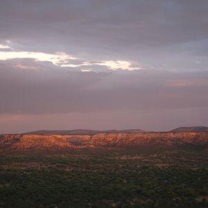 Sunset Damaraland Namibia