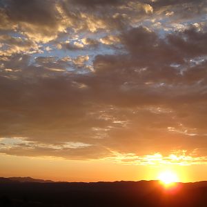 Sunset Damaraland Namibia