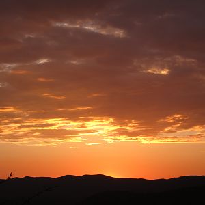 Sunset Damaraland Namibia