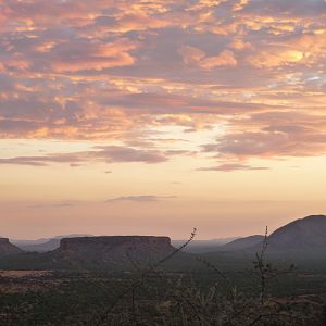 Sunset Damaraland Namibia