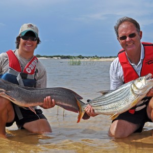 Fishing in Namibia - Caprivi