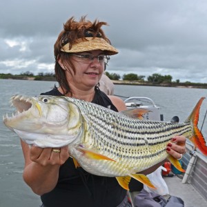 Fishing in Namibia - Caprivi