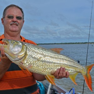 Fishing in Namibia - Caprivi