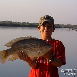 Fishing in Namibia - Caprivi