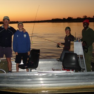 Fishing in Namibia - Caprivi