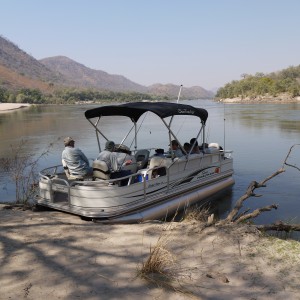 fishing below mupata gorge to lower zambezi NP