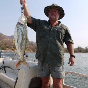 fishing below mupata gorge to lower zambezi NP