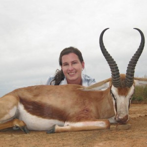 Cape Springbuck hunted with Andrew Harvey Safaris