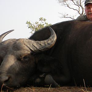 West African Savannah Buffalo hunted in Benin with Club Faune