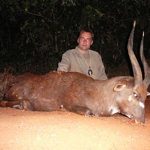 Western Sitatunga hunted in Cameroon with Club Faune