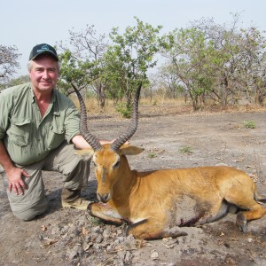 Western/Buffon Kob hunted in Cameroon with Club Faune