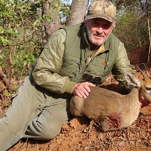 Duiker hunted in Central Africa with Club Faune