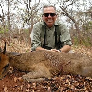 Duiker hunted in Central Africa with Club Faune