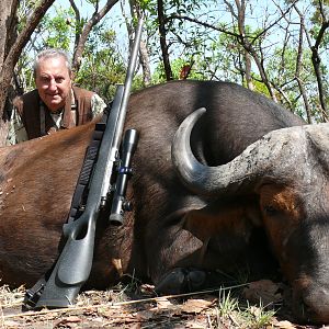 Central African Savannah Buffalo hunted in Central Africa with Club Faune