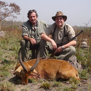 Western Kob/Buffon hunted in Central Africa with Club Faune