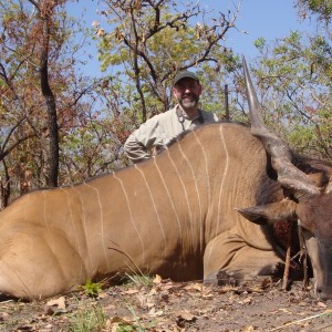 Lord Derby Eland hunted in Central Africa with Club Faune