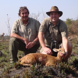 Oribi hunted in Central Africa with Club Faune