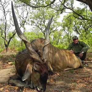 Lord Derby Eland hunted in Central Africa with Club Faune