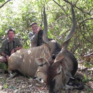 Lord Derby Eland hunted in Central Africa with Club Faune