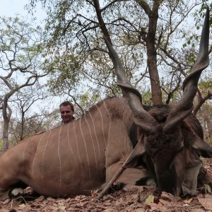 Lord Derby Eland hunted in Central Africa with Club Faune