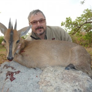 Duiker hunted in Central Africa with Club Faune