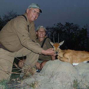 Oribi hunted in Central Africa with Club Faune