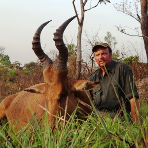 Lelwed Hartebeest hunted in CAR