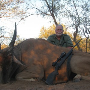 Eland Hunted w/ Motshwere Safaris