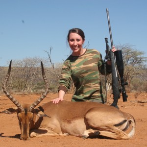 Impala hunted w/ Motshwere Safaris