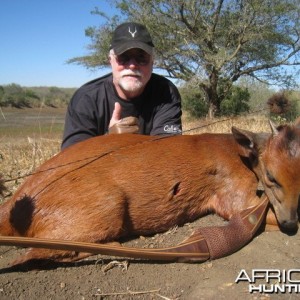 Red Duiker with my Longbow