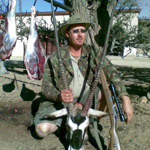 Oryx 111 cm, Namibia, Farm Donkerhuk