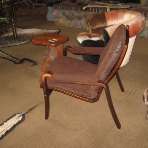 chair,covered in my elephant hide.looks better in real life.