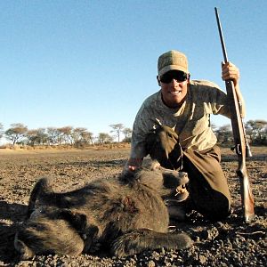 Chacma Baboon hunted with Ozondjahe Hunting Safaris in Namibia