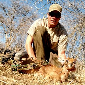 Bowhunting Steenbok in Namibia