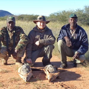 Hunting Jackal in Namibia